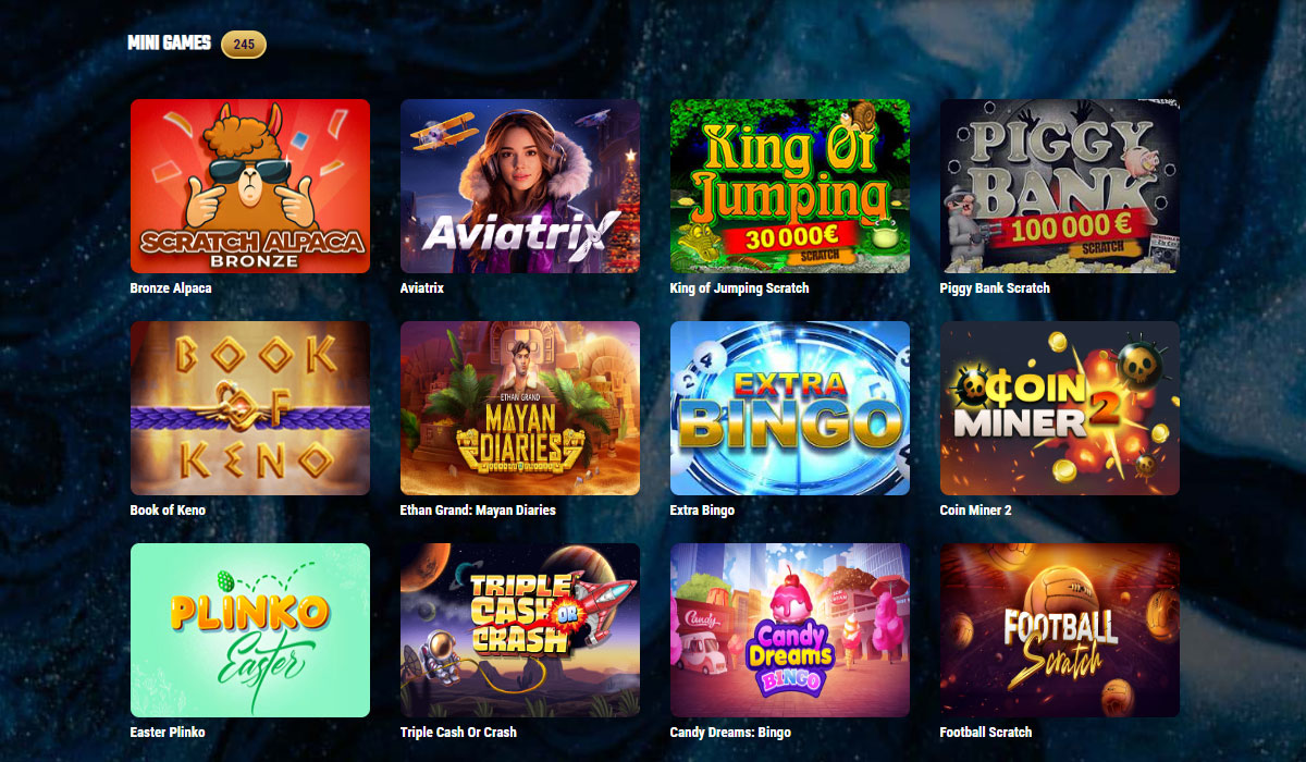 Atlantis Slots Casino mini games